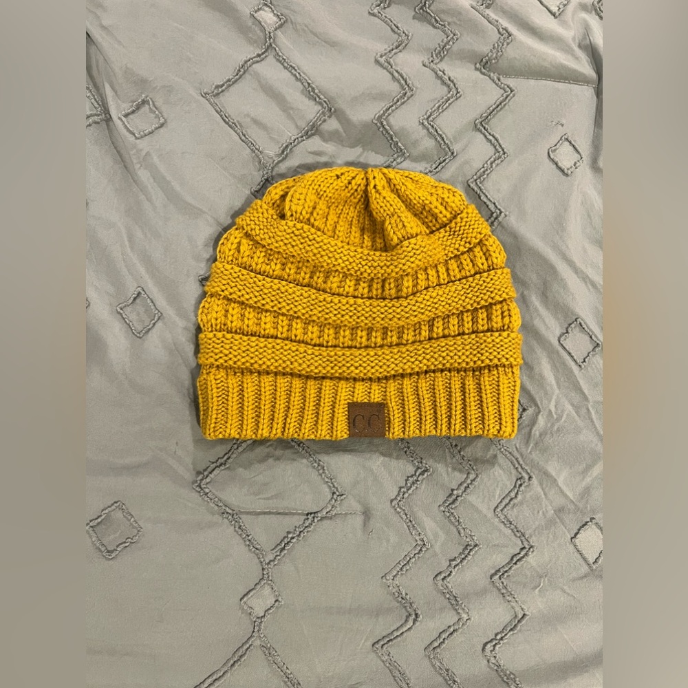 Yellow CC Beanie